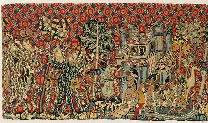 Tapestry with Wild Men and Moors