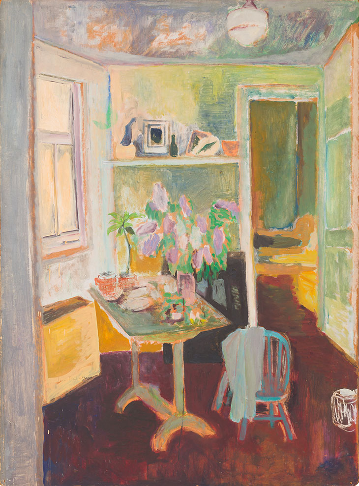 Interior (1953), Jane Freilicher.