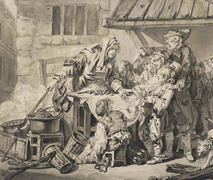 The Chestnut Vendor, Jean-Baptiste Greuze