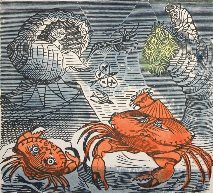An Old Crab and a Young, Edward Bawden