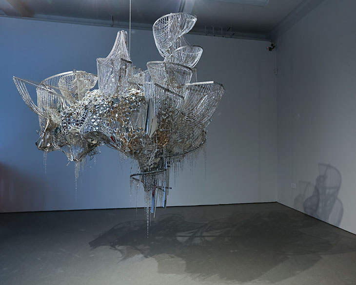 State of Reflection (2016), Lee Bul, installation view at the 38th EVA International 2018.
