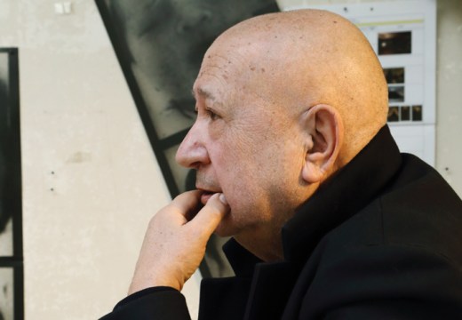 Christian Boltanski in his studio in Paris in March 2018, photo: © Elizabeth Young
