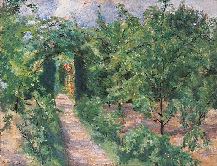 Gate to the rear garden, Max Liebermann