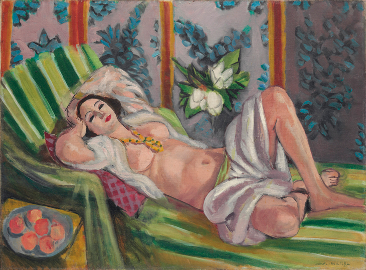 Odalisque couchée aux magnolias (1923), Henry Matisse. $80,750,000