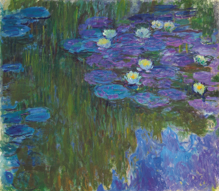 Nymphéas en fleur (c. 1914–17), Claude Monet. $84,687,500