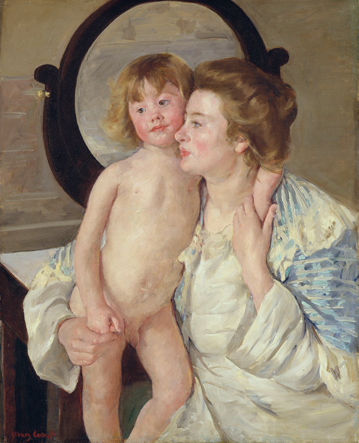 Mother and Child (The Oval Mirror), Metropolitan Museum of Art, New York