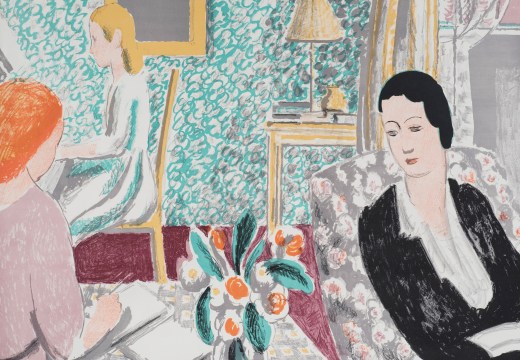 The Schoolroom (detail; 1938), Vanessa Bell. Osborne Samuel, £4,500