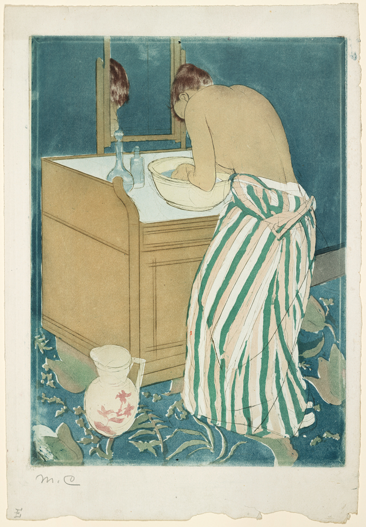 Woman Bathing, (1890–91), Mary Cassatt, Carnegie Museum of Art, Pittsburgh