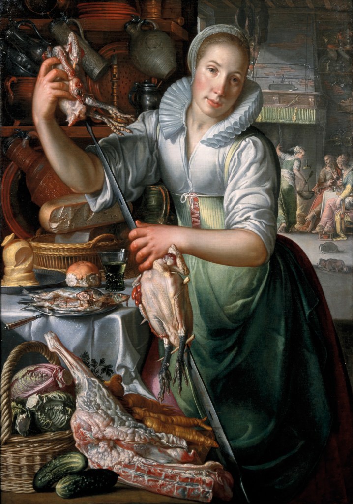 The Kitchen Maid, (c. 1620–c. 1625) Joachim Wtewael, Centraal Museum, Utrecht