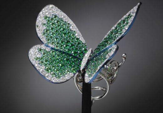 Papillon ring designed by Glenn Spiro. Image: Glenn Spiro