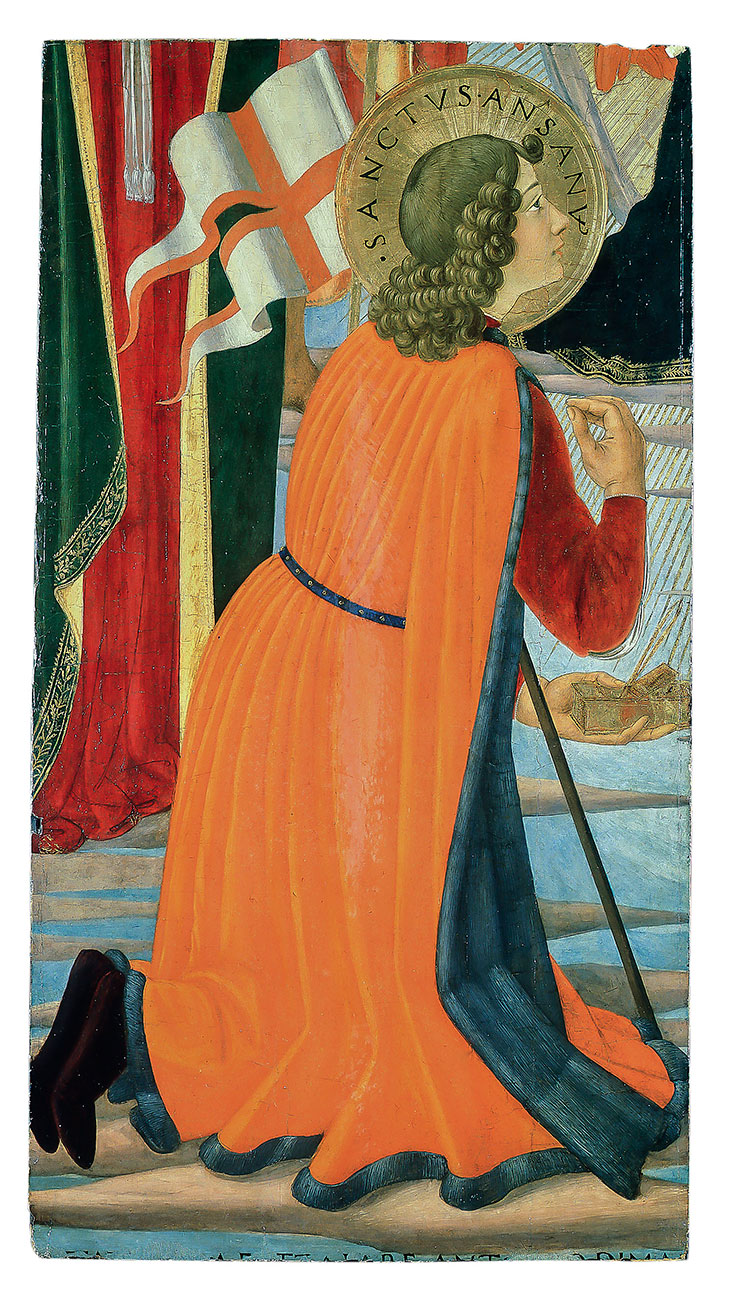 Saint Ansanus, Cosimo Rosselli