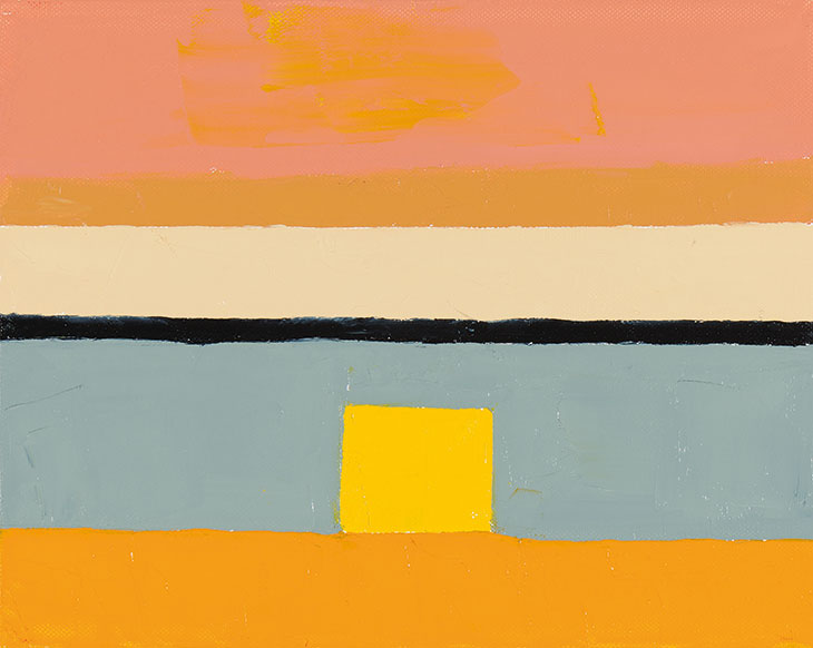 Untitled (2010), Etel Adnan.