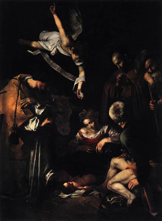 (1609), Caravaggio. Oratorio di San Lorenzo, Palermo