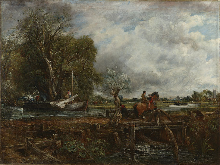 The Leaping Horse, John Constable
