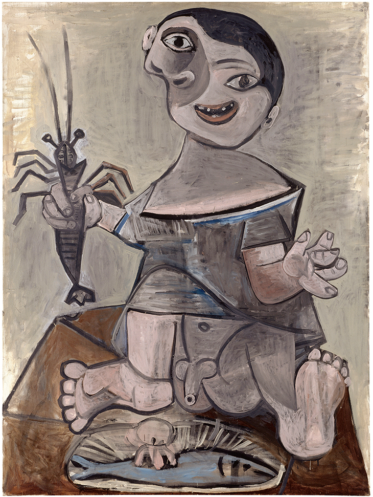 Young Boy with Lobster, Pablo Picasso