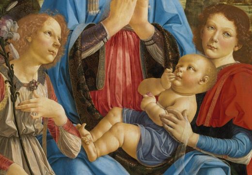 The Virgin and Child with Two Angels