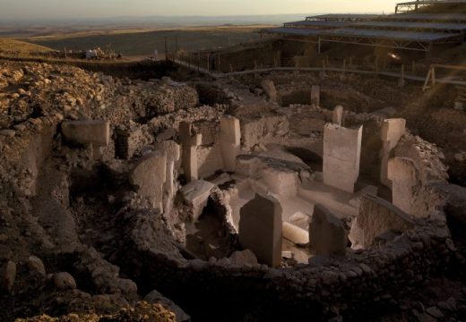 Enclosure C at Göbekli Tepe in southern Turkey, Photo: Vincent J. Musi/National Geographic Creative