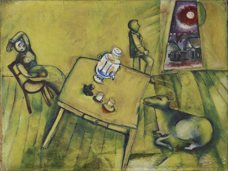 The Yellow Room, Marc Chagall