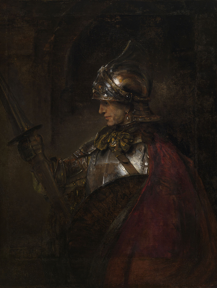 A Man in Armour (‘Achilles’), Rembrandt