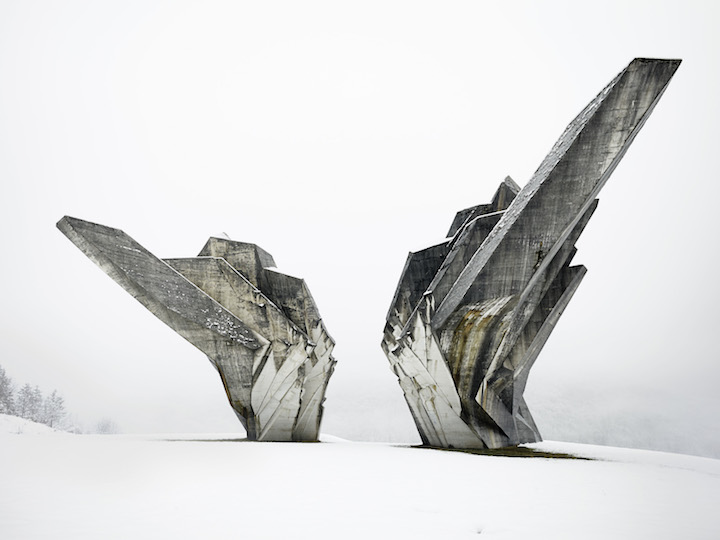 Monument to the Battle of the Sutjeska, Tjentište, Bosnia and Herzegovina, 1965-71, Miodrag Živković and Đorđe Zloković. Photo: Valentin Jeck, commissioned by The Museum of Modern Art