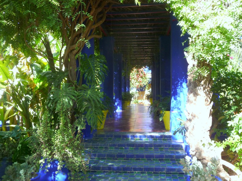 The Majorelle Garden, Marrakech, photo: Wikimedia Commons