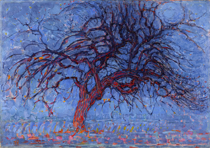 Avond (Evening): The Red Tree (1908-10), Piet Mondriaan. Courtesy of Gemeentemuseum Den Haag