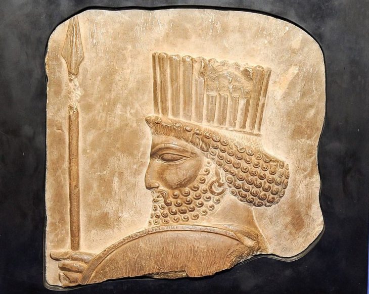 Relief of a Persian soldier (5th century B.C), Photo: © Office of the New York district attorney