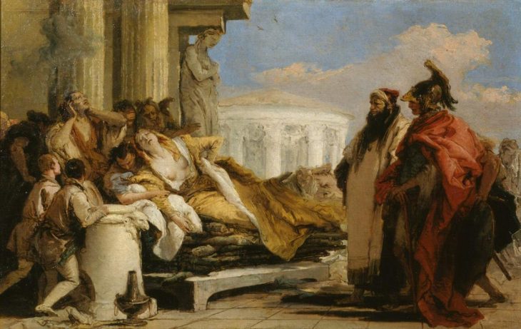 The Death of Dido, Giambattista Tiepolo