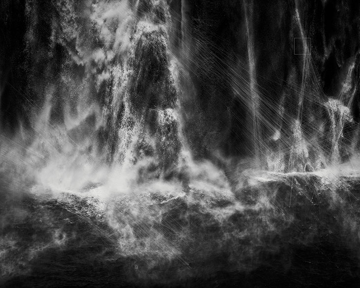 Shoshone Falls, Hough Transform; Haar (2017), Trevor Paglen. Collection of Rory and John Maxon Ackerly.