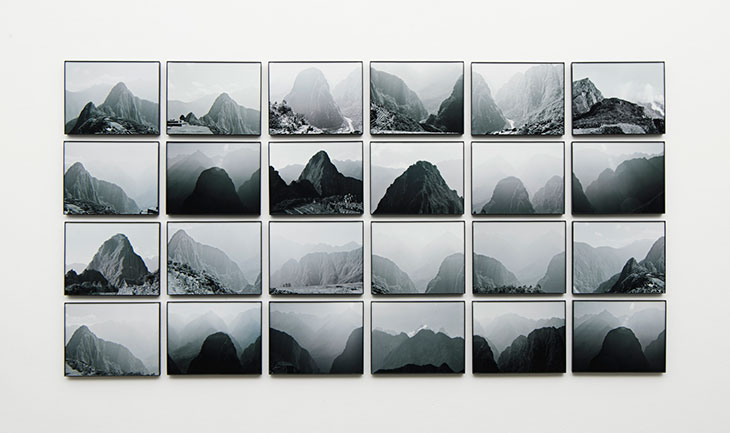 Sacred Solstice Alignment (1981, printed in 2014), Michelle Stuart.