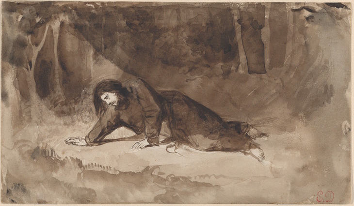 The Agony in the Garden, Delacroix