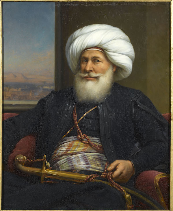 Portrait of Muhammad Ali Pasha (1803), Auguste Couder.