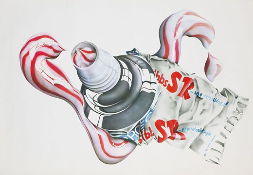 Gibbs toothpaste poster print (c. 1970), Michael English. British Dental Association Museum