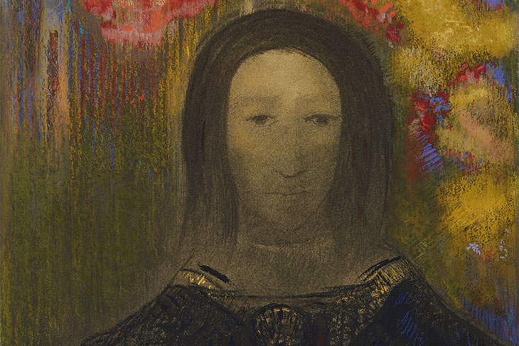 Daydream (detail; 1900), Odilon Redon