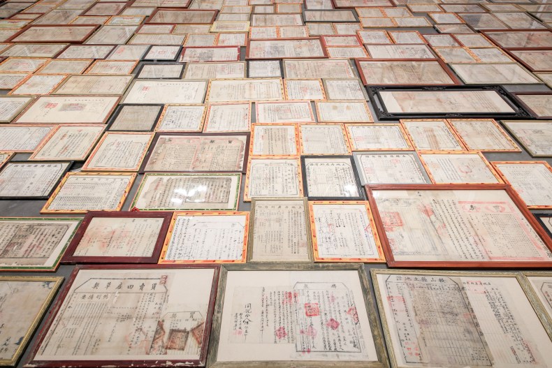 Leasehold, (2009) Mao Tongqiang, installation view at the Yinchuan Biennale, courtesy of the Yinchuan Biennale