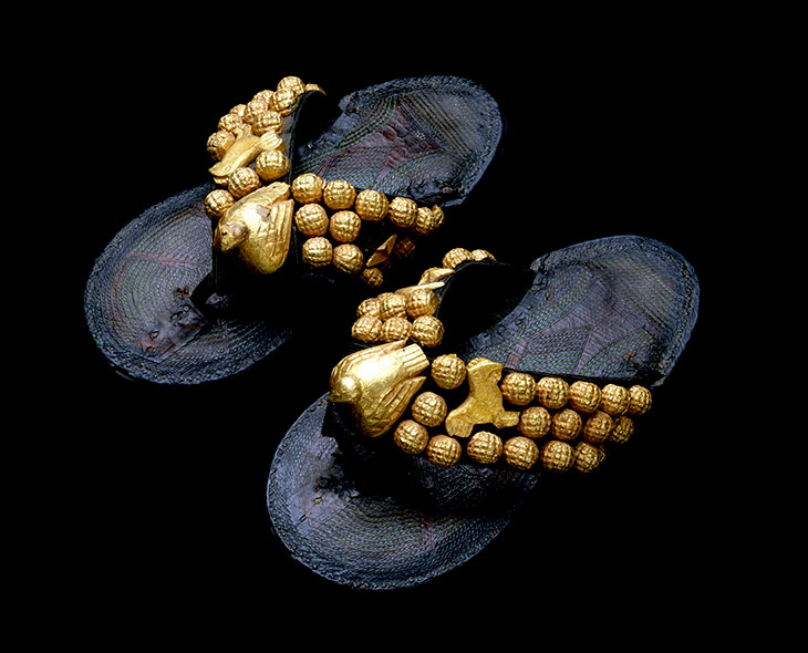Pair sandals (1900–80), Ghana, Asante peoples