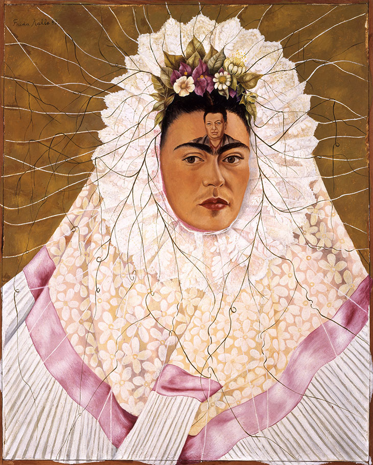 Self-Portrait as a Tehuana (1943), Frida Kahlo. 