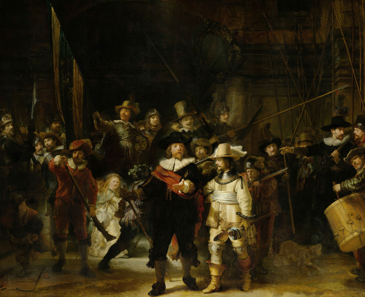 The Night Watch, Rembrandt van Rijn