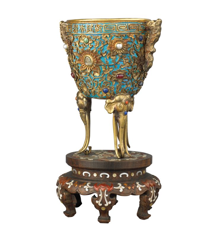 Ceremonial wine cup (18th century), China.