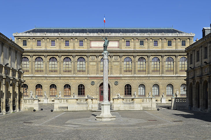 The École nationale supérieure des Beaux-Arts in Paris.