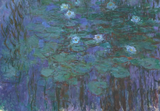 Blue Water Lilies, Claude Monet