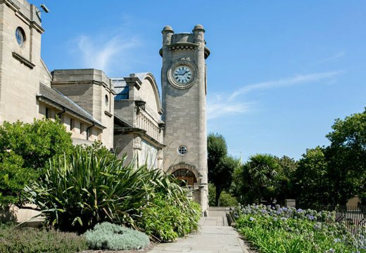 The Horniman Museum and Gardens in Forest Hill, London, designed by Charles Harrison Townsend and constructed in 1898–1901.