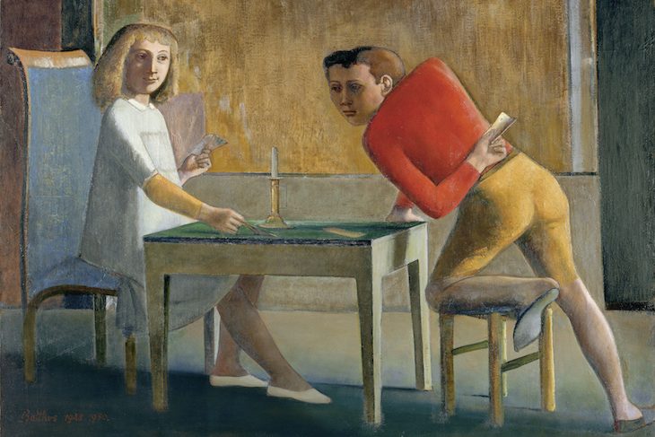 Game of Cards, Balthus