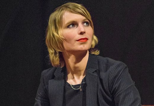 Portrait of Chelsea Manning.