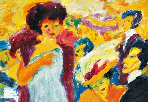 Gesellschaft (Party) (1911), Emil Nolde.