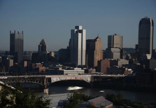 A view of downtown Pittsburgh, one of the US cities whose cultural organisations are the beneficiaries of the Bloomberg Philanthropies Arts Innovation and Management Training Program.