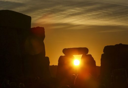 Sunrise at Stonehenge in June 2018. Photo: GEOFF CADDICK/AFP/Getty Images
