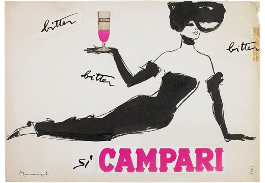 Bitter Campari (1960s), Franz Marangolo.