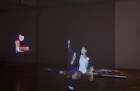 Installation view of 'Pia Camil: Split Wall', Nottingham Contemporary, 2018.