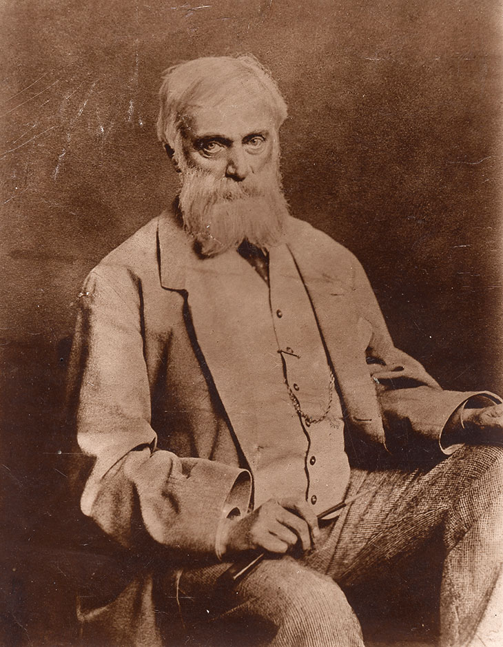 George Devey, photographed in 1880.